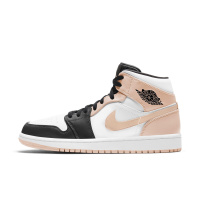 Черные кроссовки мужские NIKE AIR JORDAN 1 MID 554724-133