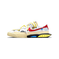 Белые мужские кроссовки NIKE BLAZER LOW 77/OW DH7863-100