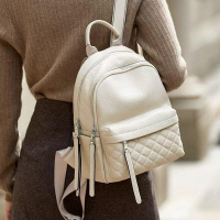 Жіночий шкіряний наплічник міський 35х26х17, рюкзак з натуральної шкіри, білий Жіночий шкіряний наплічник міський 35х26х17, рюкзак з натуральної шкіри, білий