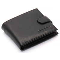 Черный классический портмоне из натуральной кожи Marco Coverna MC-2003Н-1