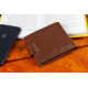 Мужской портмоне из натуральной кожи ST Leather B104 Коричневый