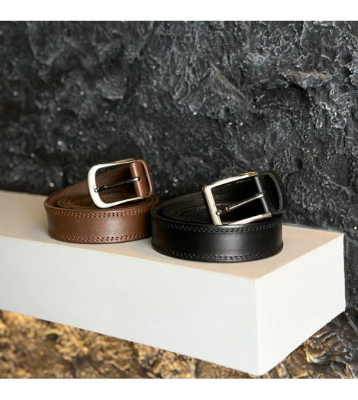 Мужской кожаный ремень