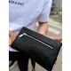 Поясная бананка унисекс 14х25х8, сумка конверт для телефонов и документов TD-54928 черная