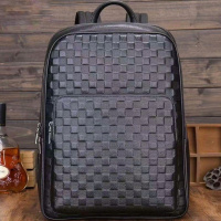 Рюкзак мужской 30х41х12, городской рюкзак для ноутбука и документов Tiding Bag 13292 черный