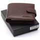 Коричневый портмоне с отделением для документов из натуральной кожи Marco Coverna MCB047-896