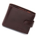 Коричневый портмоне с отделением для документов из натуральной кожи Marco Coverna MCB047-896