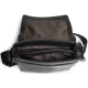 Мужской классический мессенджер 23х26х6, кожаный барсетка через плечо Tiding Bag 2862 черный