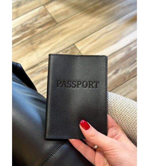Кожаная обложка для паспорта с надписью 1940