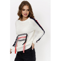 Свитер женский, цвет белый, 167R1007