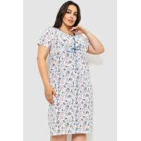 Ночная рубашка, цвет молочно-синий, 219RC-925