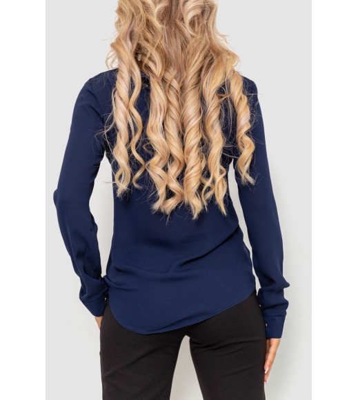 Блуза жіноча, колір темно-синій, 172R135