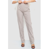 Брюки женские классические, цвет бежевый, 214R319