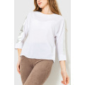 Блуза, колір білий, 230R101-1