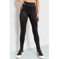 Лосины ткань микродайвинг, цвет черный, 102R5158-1