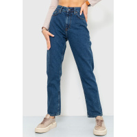 Джинсы женские MOM, цвет темно-синий, 186R0027