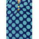 Блуза с принтом, цвет сине-зеленый, 230R1121-2