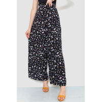 Брюки женские ткань штапель, цвет черный, 102R330-2