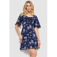 Платье с принтом, цвет мятный, 230R036