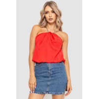 Блузка, цвет коралловый, 117R4029