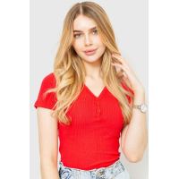 Футболка женская, цвет коралловый, 204R022