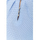 Блуза в горох, цвет голубой, 230R112-6