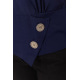 Блуза женская, цвет синий, 119R323-1