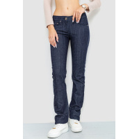 Джинсы женские, цвет темно-синий, 201R3391