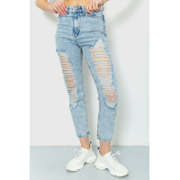 Джинсы женские MOM, цвет голубой, 164R5570