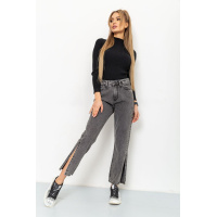 Джинсы женские MOM, цвет серый, 164R413