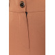 Женские классические брюки прямого кроя цвет Коричневый 102R287