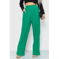 Штаны женские свободного кроя, цвет зеленый, 220R004