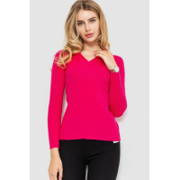 Кофта женская в рубчик, цвет розовый, 204R015