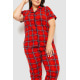 Пижама женская в клетку, цвет красный, 219RP-320