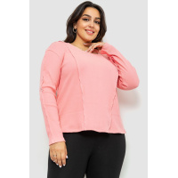 Лонгслив женский полубатал, цвет розовый, 102R325-1