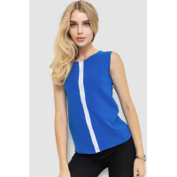 Майка женская повседневная, цвет сине-белый, 102R338