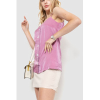 Блуза на бретелях, колір темно-рожевий, 102R215