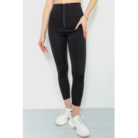 Лосины женские, цвет черный, 131R029