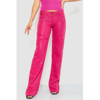 Брюки женские, цвет малиновый, 201R3383