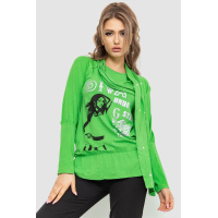 Кофта женская, цвет салатовый, 167R2104