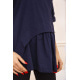 Блуза жіноча, колір темно-синій, 119R187