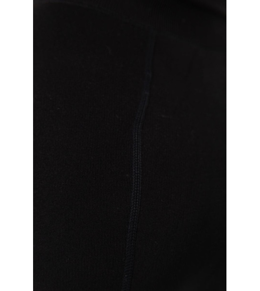 Лосіни з начосом, колір чорний, 131R5518-1