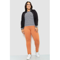 Костюм женский тройка, цвет черно-персиковый, 102R5055