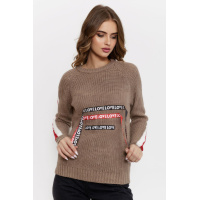 Свитер женский, цвет бежевый, 167R1007