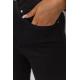 Джинсы женские стрейчевые, цвет черный, 233R1810073
