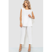 Костюм женский классический, цвет молочный, 102R5219