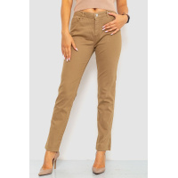 Брюки женские стильные, цвет песочный, AG-0007314
