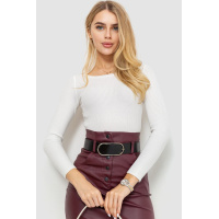 Кофта женская трикотажная, цвет белый, 204R055