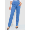 Брюки женские классические, цвет джинс, 214R319