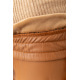 Лосины женские на флисе, цвет коричневый, 164R82