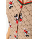 Пижама женская с принтом, цвет бежевый, 219RP-241